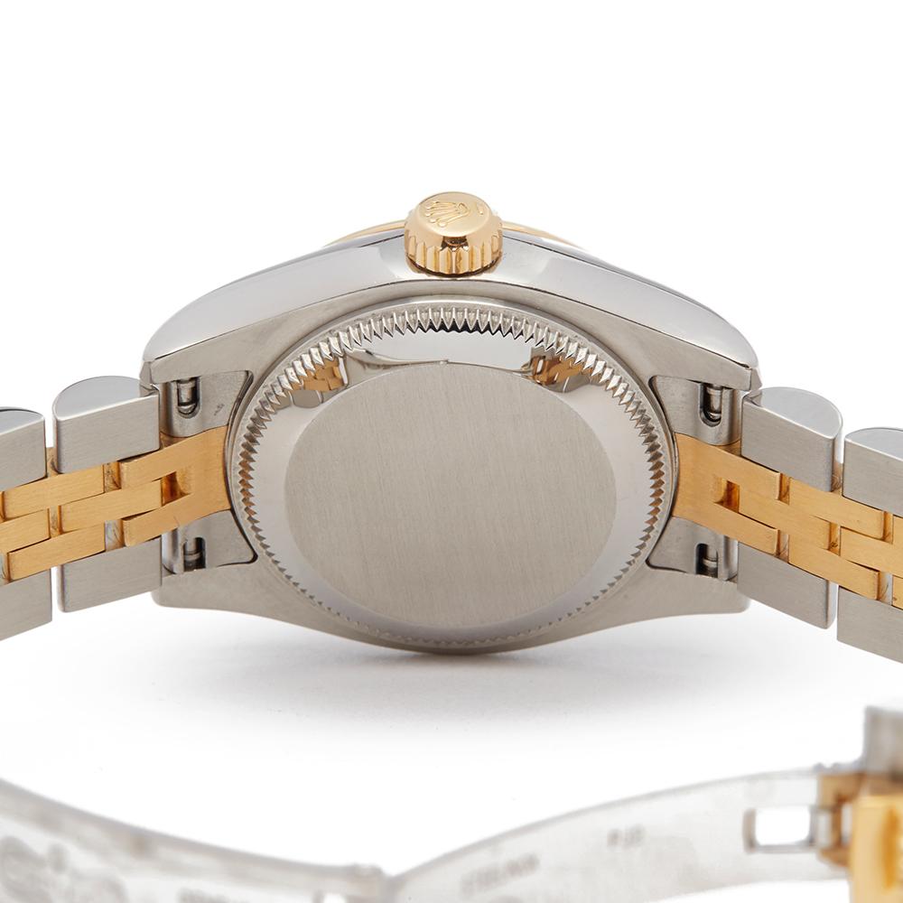 Women's 2007 Rolex Datejust Steel and Yellow Gold 179173 Wristwatch