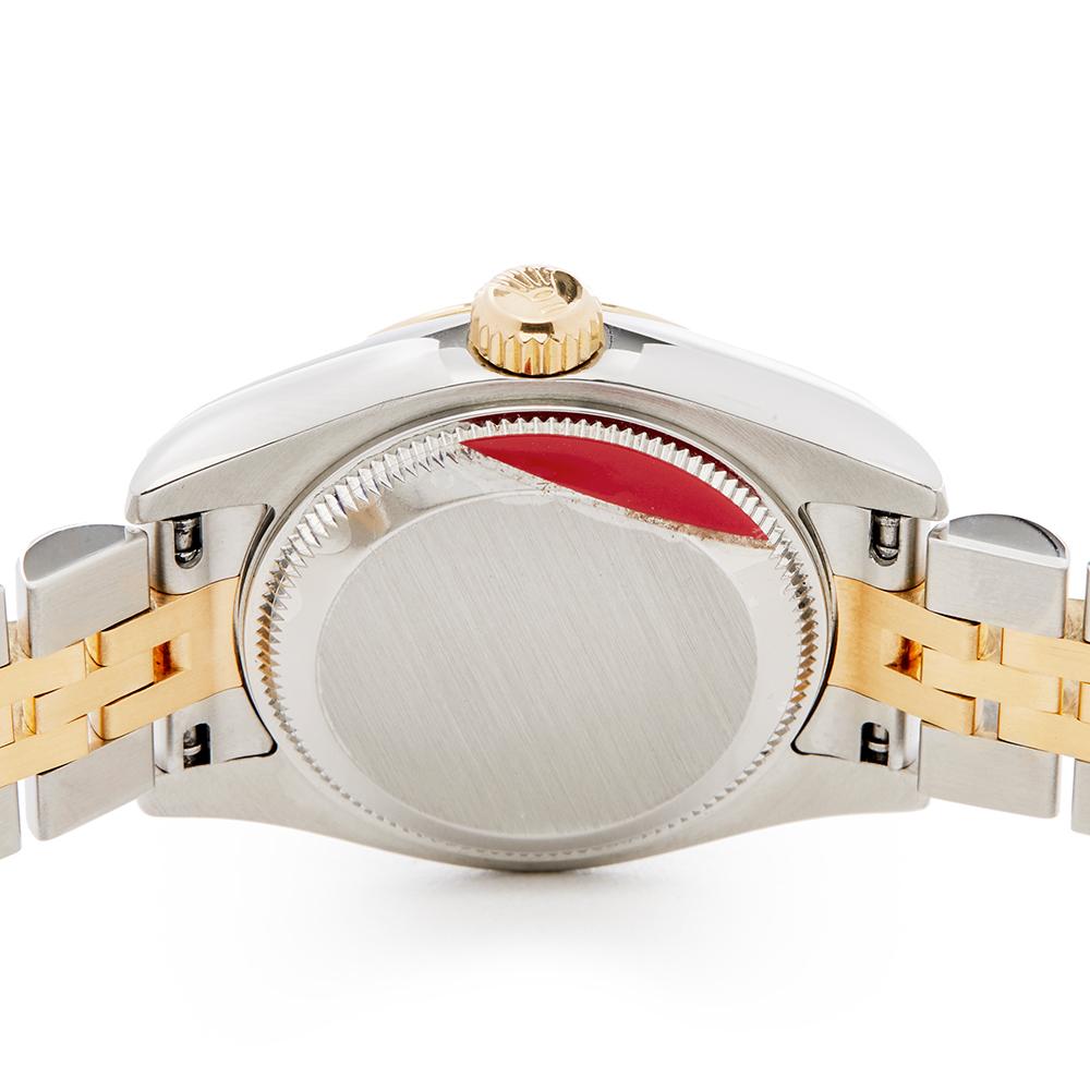 Women's 2006 Rolex Datejust Steel and Yellow Gold 179173 Wristwatch