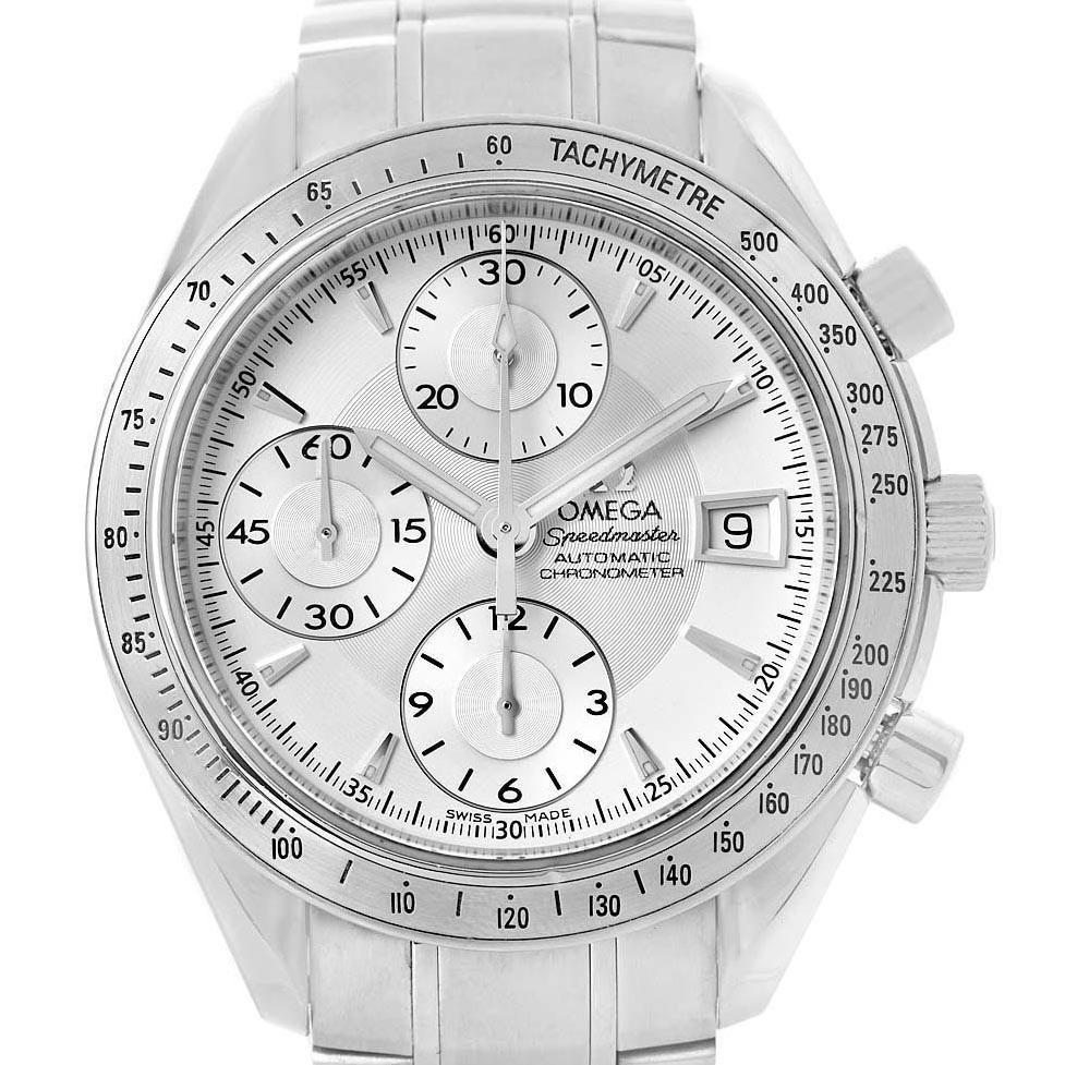 Omega Speedmaster Silver Dial Chronograph Steel Men's Watch 3211.30.00