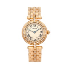 1990s Cartier Panthère Vendome Yellow Gold 8669 Wristwatch