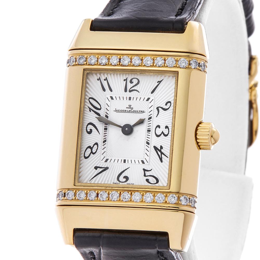 2009 Jaeger-LeCoultre Reverso Yellow Gold 265.1.08 Wristwatch In Excellent Condition In Bishops Stortford, Hertfordshire