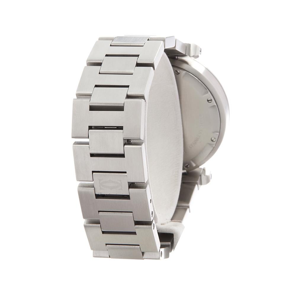 2000's Cartier Pasha de Cartier Stainless Steel W31079M7 Wristwatch 2