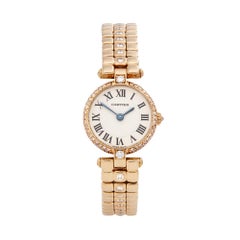 1980s Cartier Ronde Yellow Gold 6602 Wristwatch