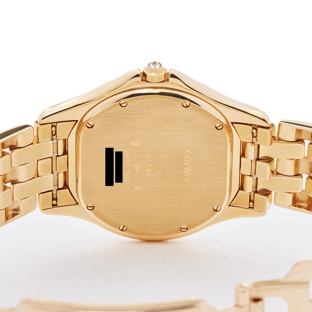 1990's Cartier Panthère Cougar Yellow Gold 8879 Wristwatch 2