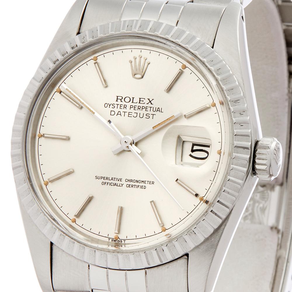 Men's 1981 Rolex Datejust Stainless Steel 16030 Wristwatch