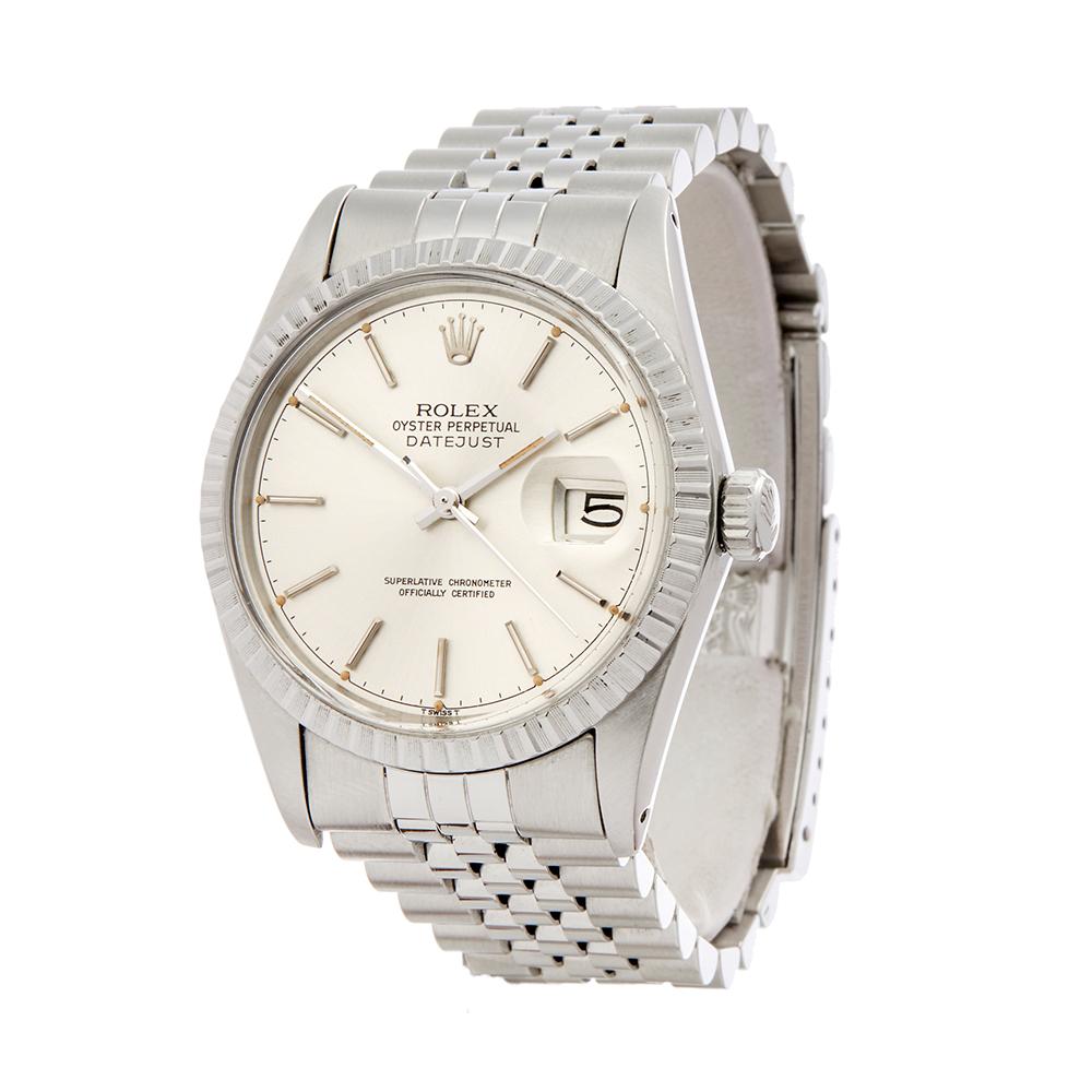 1981 Rolex Datejust Stainless Steel 16030 Wristwatch In Good Condition In Bishops Stortford, Hertfordshire