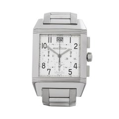 2008 Jaeger-LeCoultre Reverso Squadra Chronograph Automatic Stainless Steel