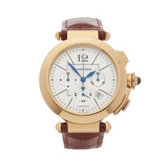 2010s Cartier Pasha de Cartier Yellow Gold 2861 or W3020151 Wristwatch