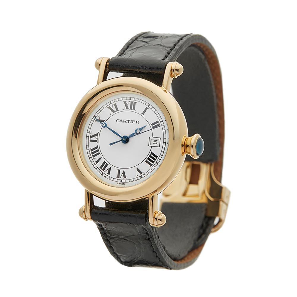 Women's 1995 Cartier Diablo Rose Gold 1420-0 Wristwatch