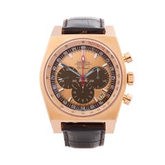 2016 Zenith Vintage Chronograph Rose Gold 18.1969.469 Wristwatch