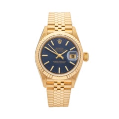 1999 Rolex Datejust Yellow Gold 79178 Wristwatch