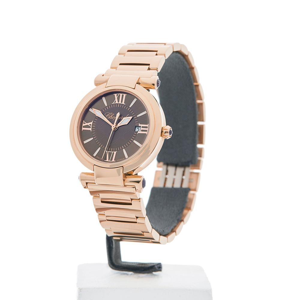 Women's 2017 Chopard Imperiale Rose Gold 384238-5006 Wristwatch