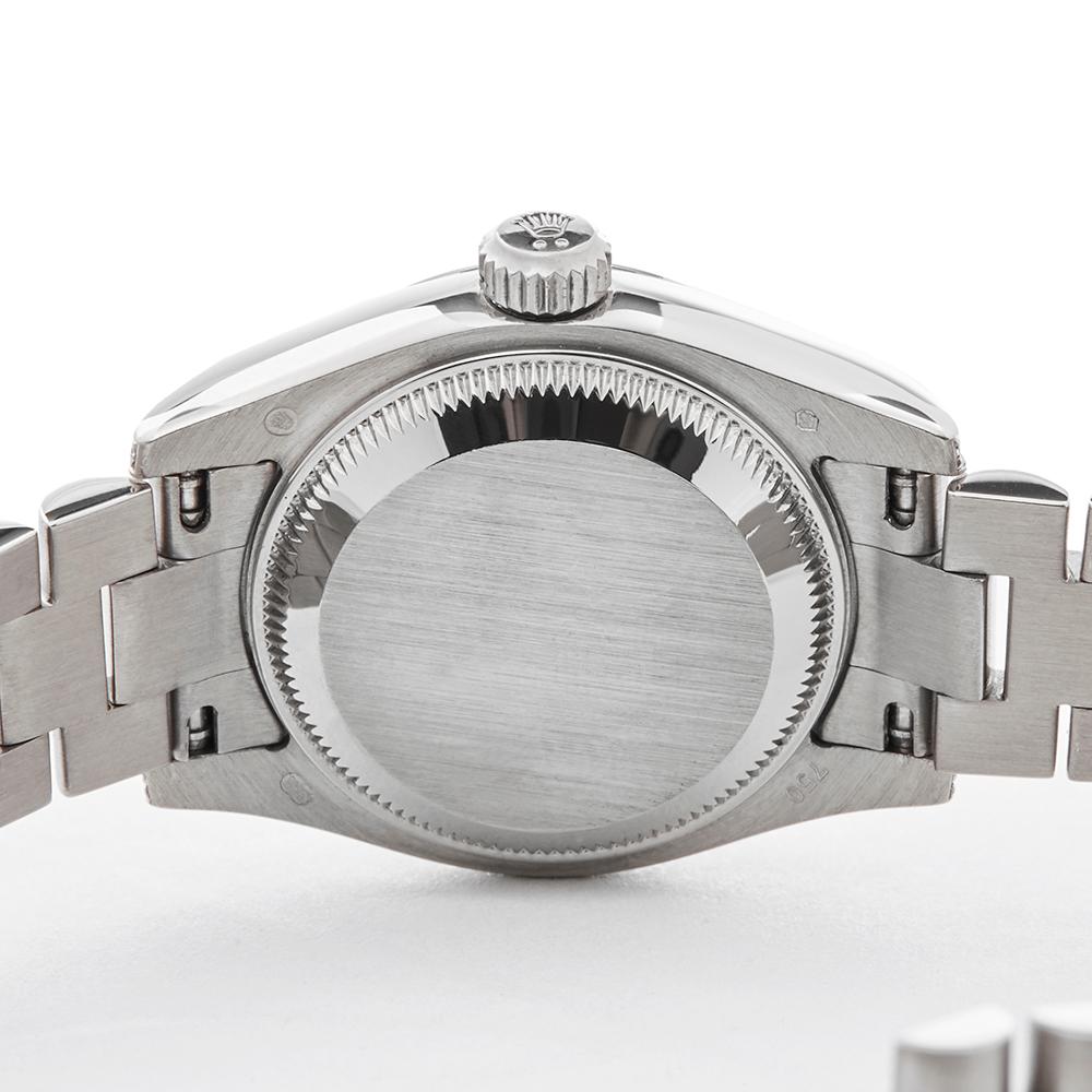 2001 Rolex Datejust 26 White Gold 179239 Wristwatch 2