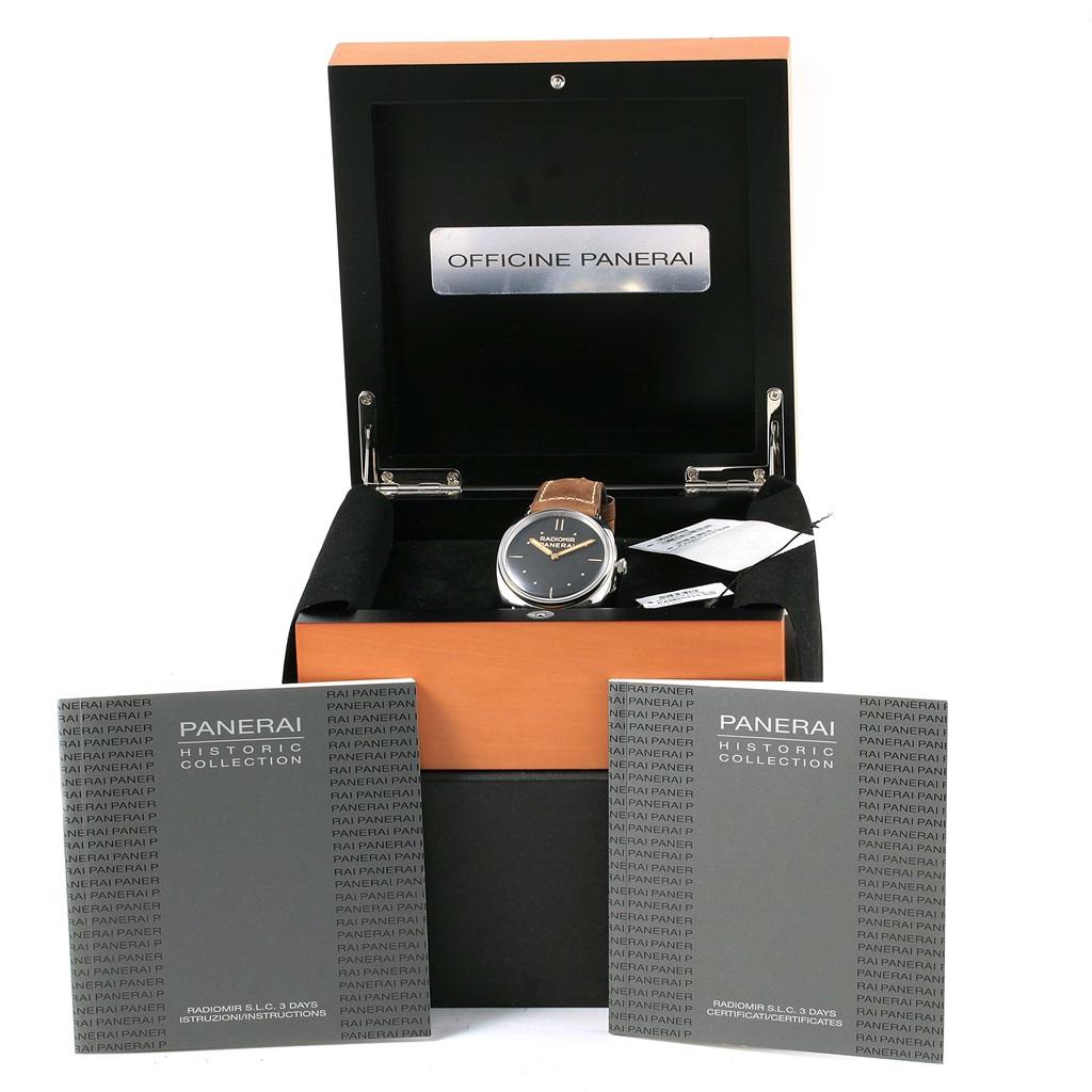 Panerai Radiomir SLC Acciaio 3 Days Power Reserve Watch PAM00425 8