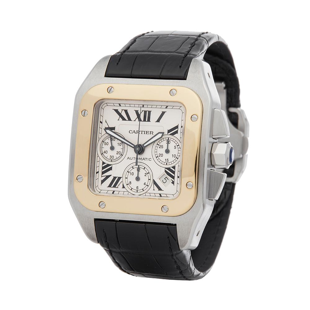 2008 Cartier Santos 100 XL Chronograph 