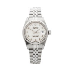 2002 Rolex Datejust Steel & White Gold 79174 Wristwatch