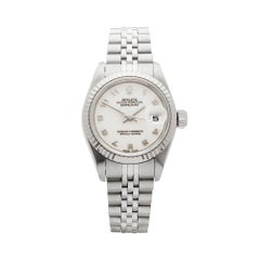 2002 Rolex Datejust Steel & White Gold 79174 Wristwatch