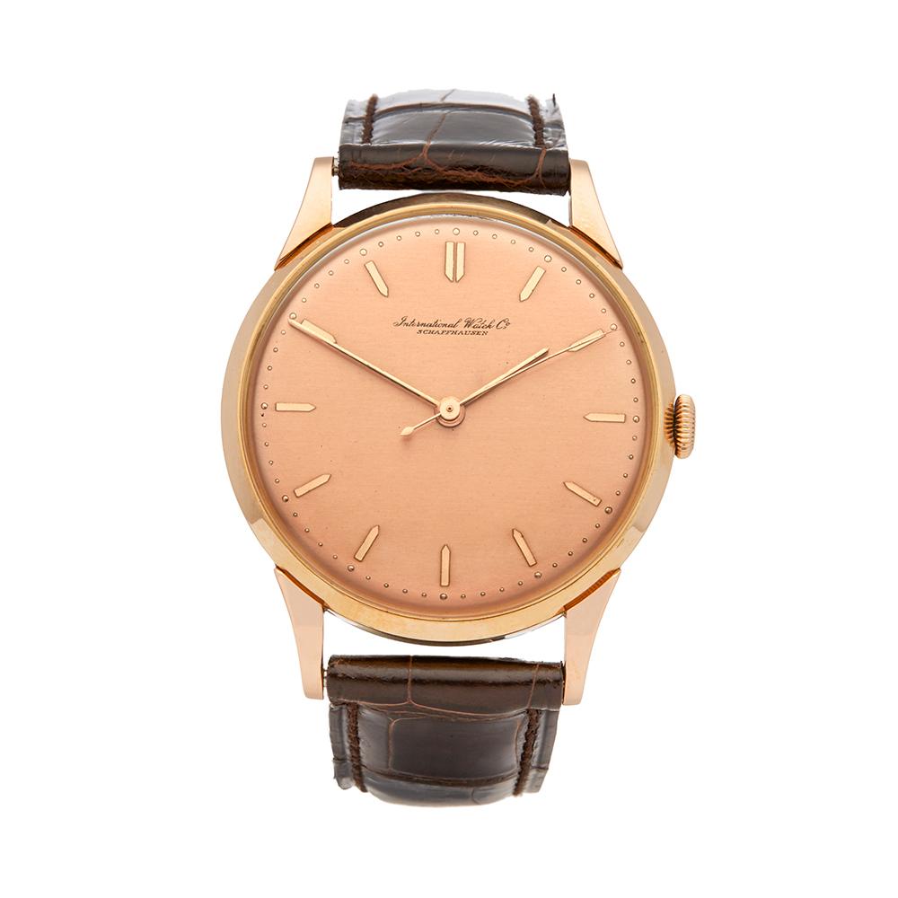 1949 IWC Vintage Cal.89 Rose Gold Wristwatch