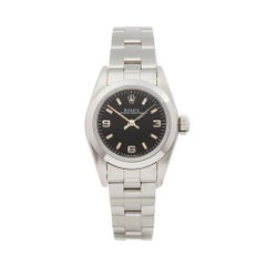 1995 Rolex Oyster Perpetual Stainless Steel 61780 Wristwatch