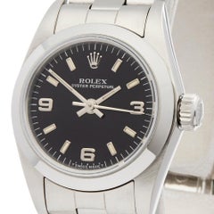 1995 Rolex Oyster Perpetual Stainless Steel 61780 Wristwatch