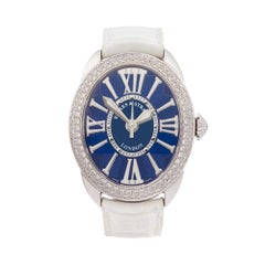 2018 Backes 
Strauss Regent Diamond Stainless Steel Wristwatch