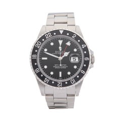 1997 Rolex GMT-Master Stainless Steel 16700 Wristwatch