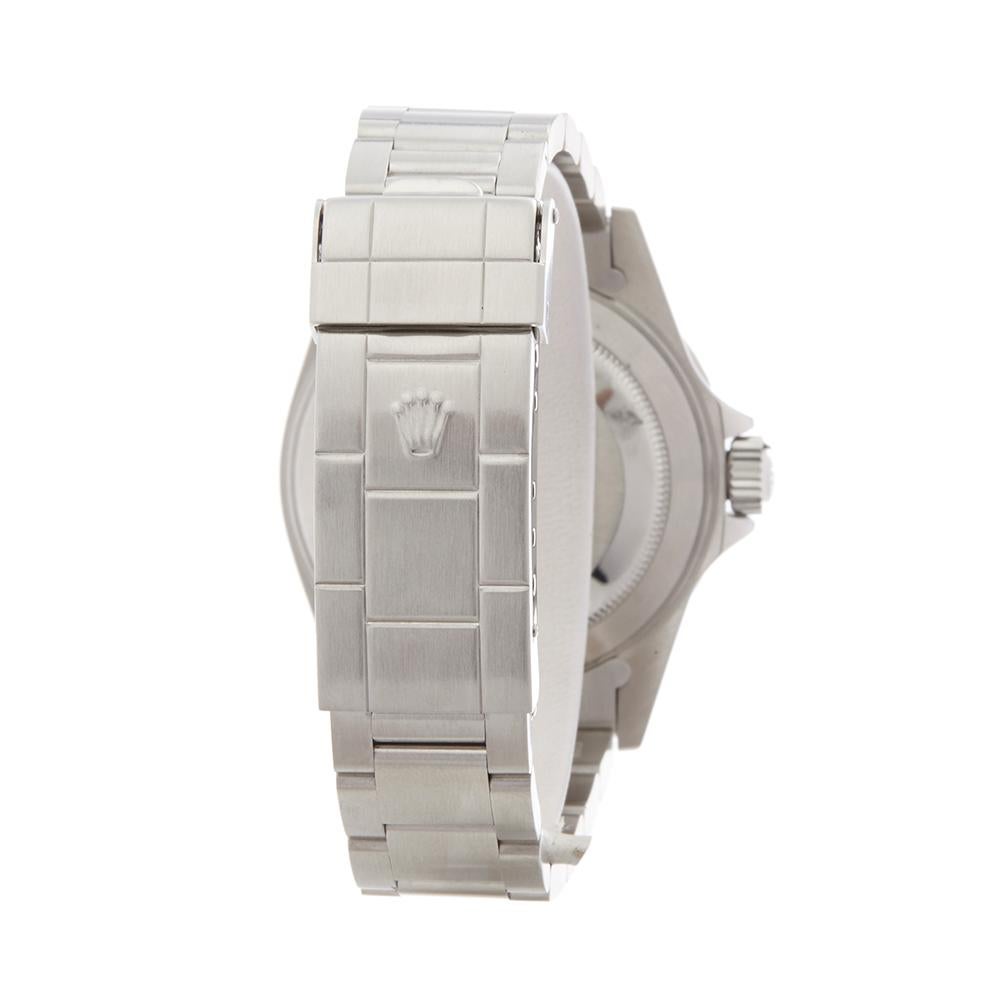 2002 Rolex Submariner Non Date Stainless Steel 14060M Wristwatch 2