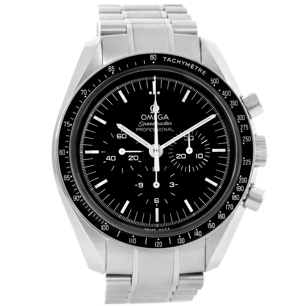 Omega Speedmaster Moonwatch Steel Watch 311.30.42.30.01.005 Box Papers 2