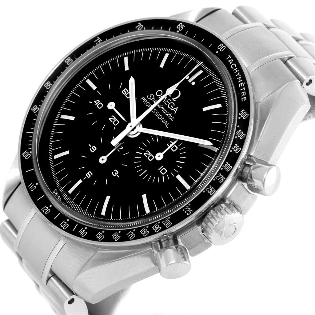 Omega Speedmaster Moonwatch Steel Watch 311.30.42.30.01.005 Box Papers 4