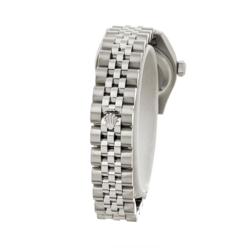 2005 Rolex Datejust Steel and White Gold 179174 Wristwatch 2