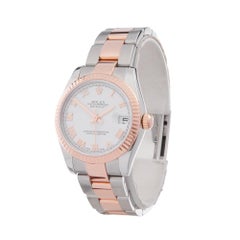 2009 Rolex Datejust Steel & Rose Gold 178271 Wristwatch