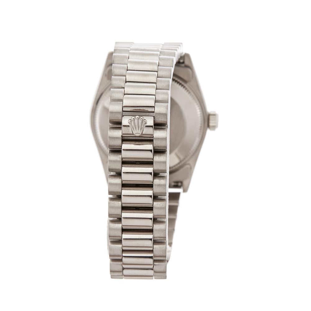 1990 Rolex Datejust White Gold 68279 Wristwatch 2