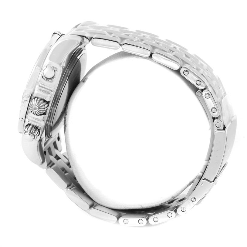 Breitling Chronomat 01 Black Dial Steel Men's Watch AB0110 Unworn For Sale 1
