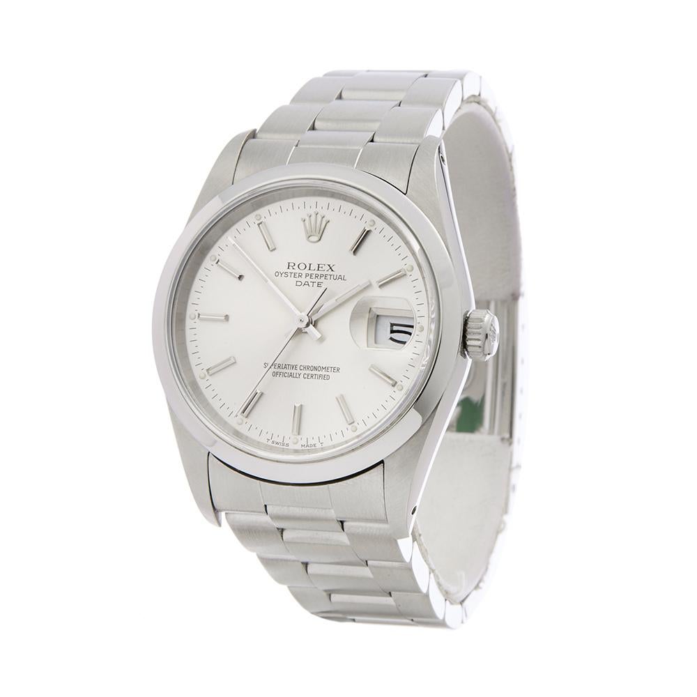 rolex oyster perpetual date 1990