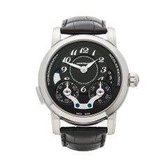 2017 Montblanc Nicolas Rieussec Stainless Steel 106488 Wristwatch