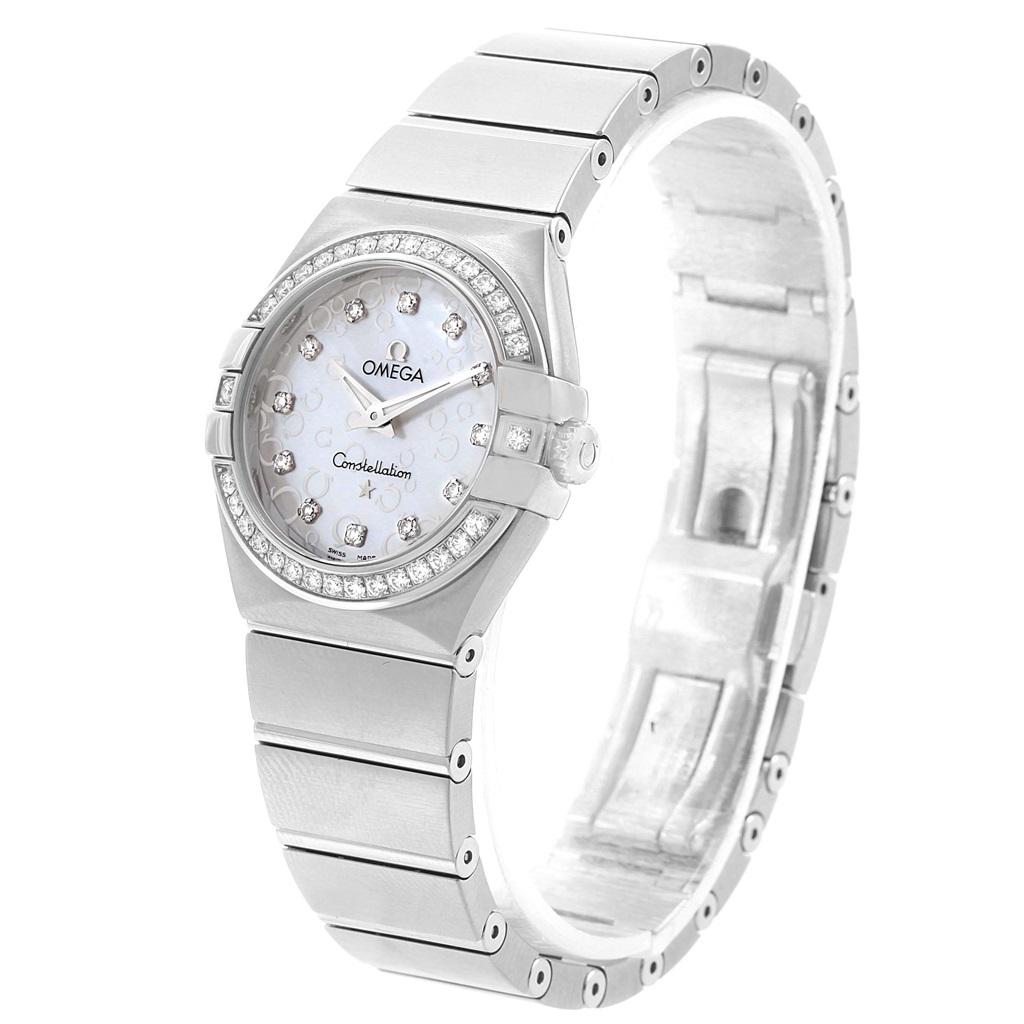 omega ladies diamond watch