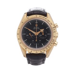 1998 Omega Speedmaster 150th Anniversary Chronograph Yellow Gold Wristwatch