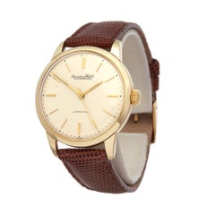1960 IWC Vintage Yellow Gold Wristwatch
