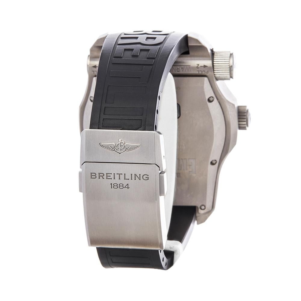 Men's 2015 Breitling Emergency II Titanium E76325A5 Wristwatch