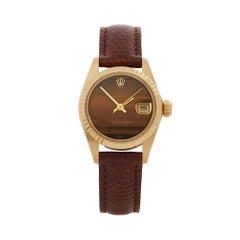1980 Rolex Datejust Yellow Gold 6917 Wristwatch