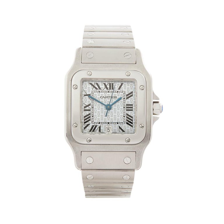 2010's Cartier Santos Galbee Stainless Steel 1564 or W20018D6 ...