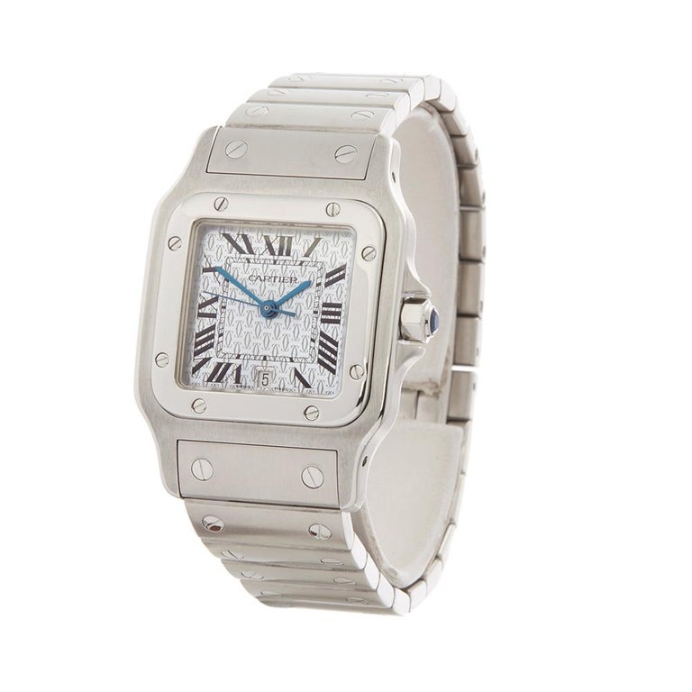 2010's Cartier Santos Galbee Stainless Steel 1564 or W20018D6 ...