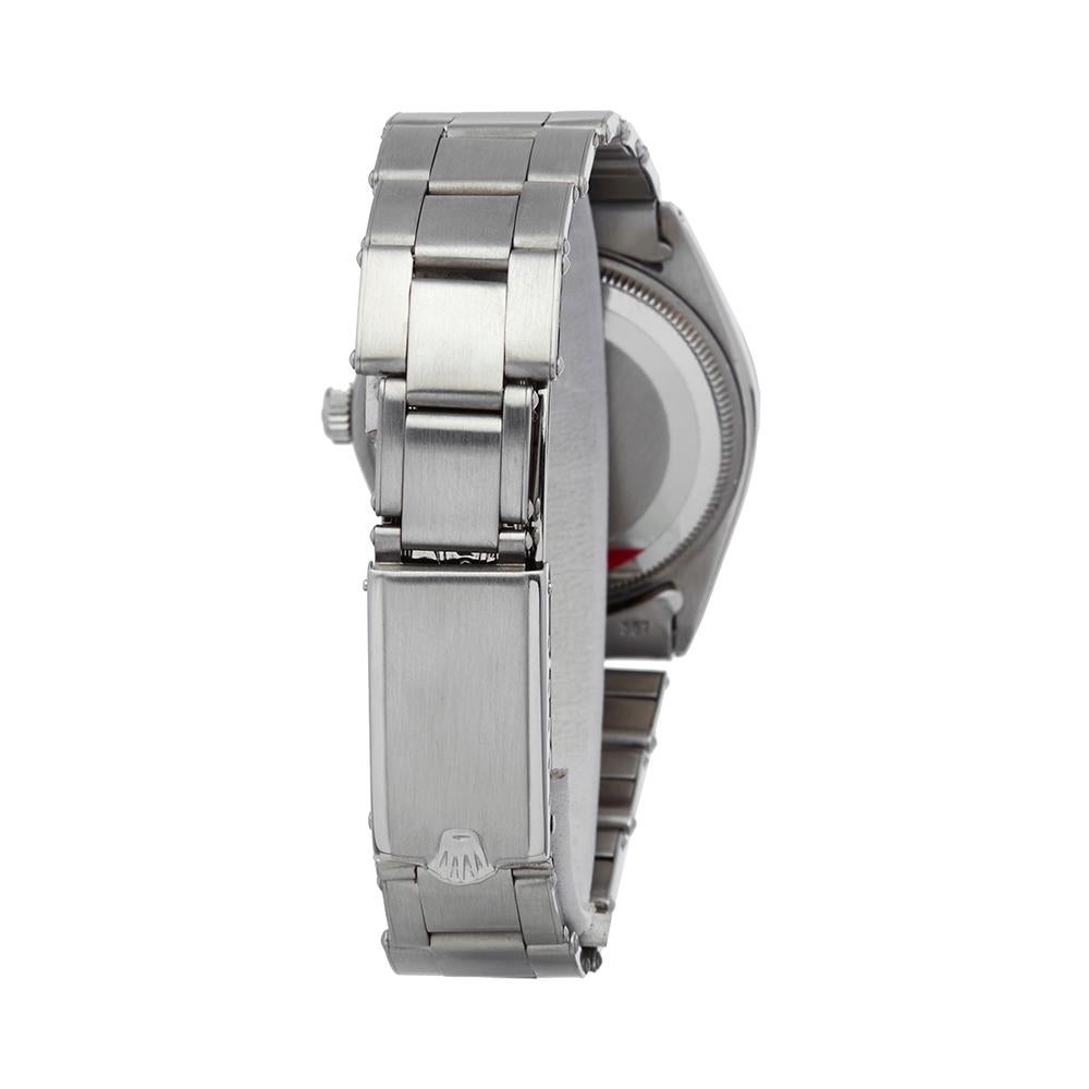 1968 Rolex Air King Stainless Steel 5500 Wristwatch In Good Condition In Bishops Stortford, Hertfordshire