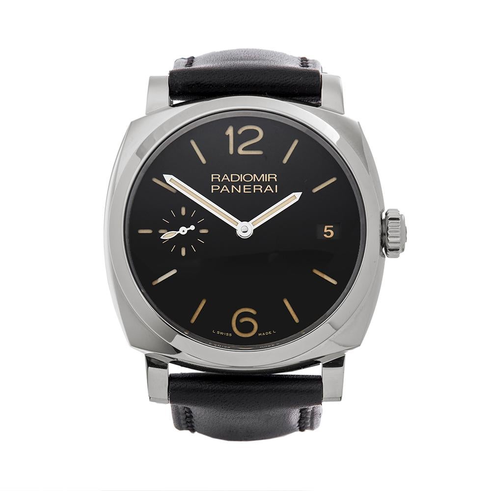 2013 Panerai Radiomir Stainless Steel PAM00514 Wristwatch
