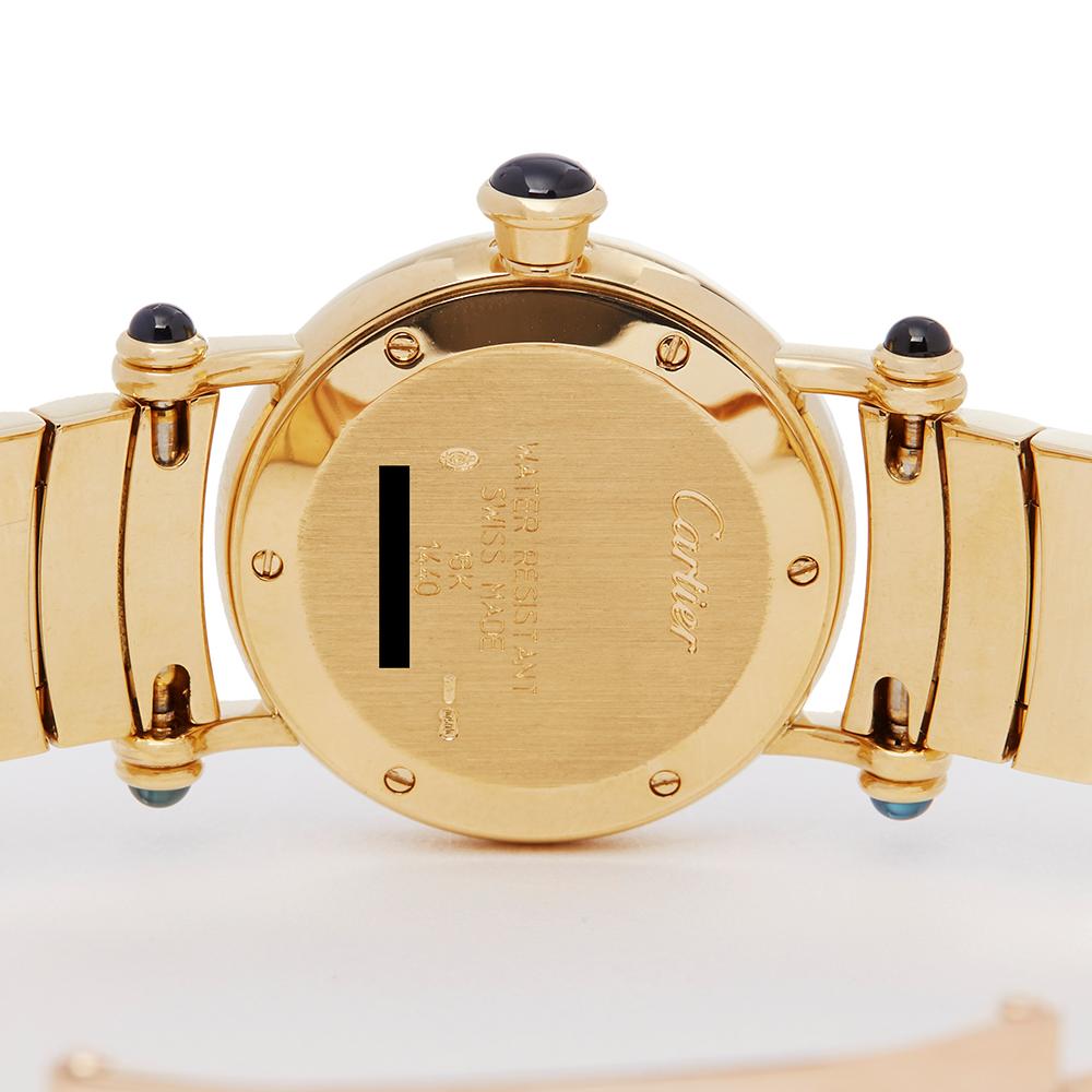 1996 Cartier Diablo Yellow Gold W15158M1 Wristwatch 1