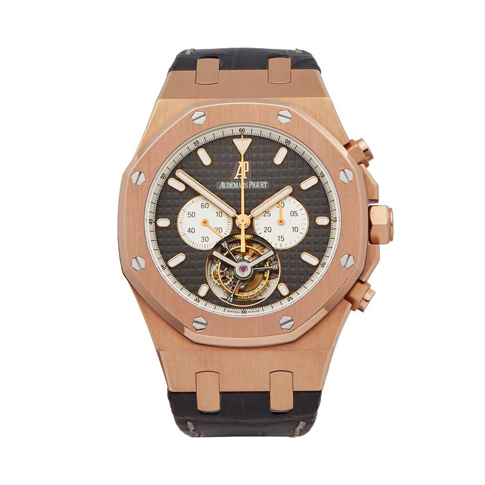 2014 Audemars Piguet Royal Oak Rose Gold 25977.OR.OO.D005.CR.01 Wristwatch