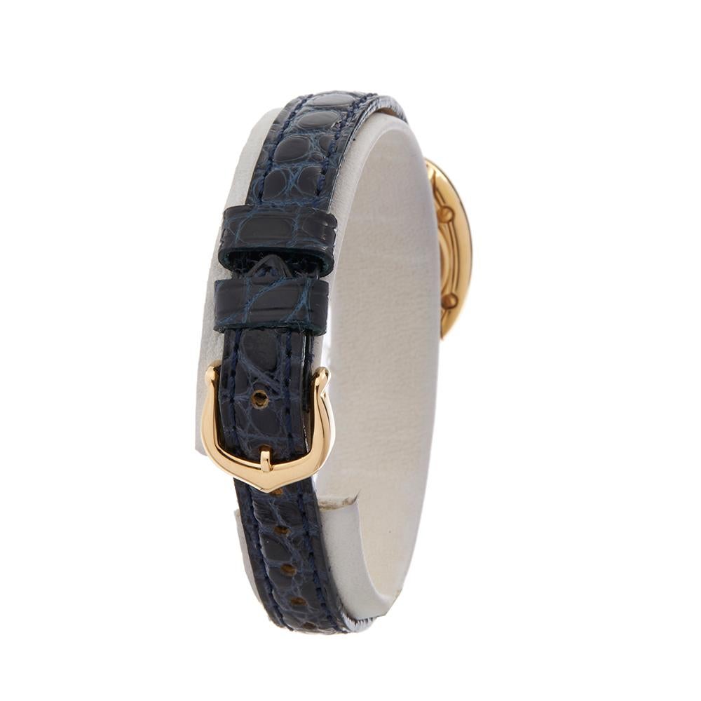2010's Cartier Baignoire Mini Yellow Gold W1536699 Wristwatch 1