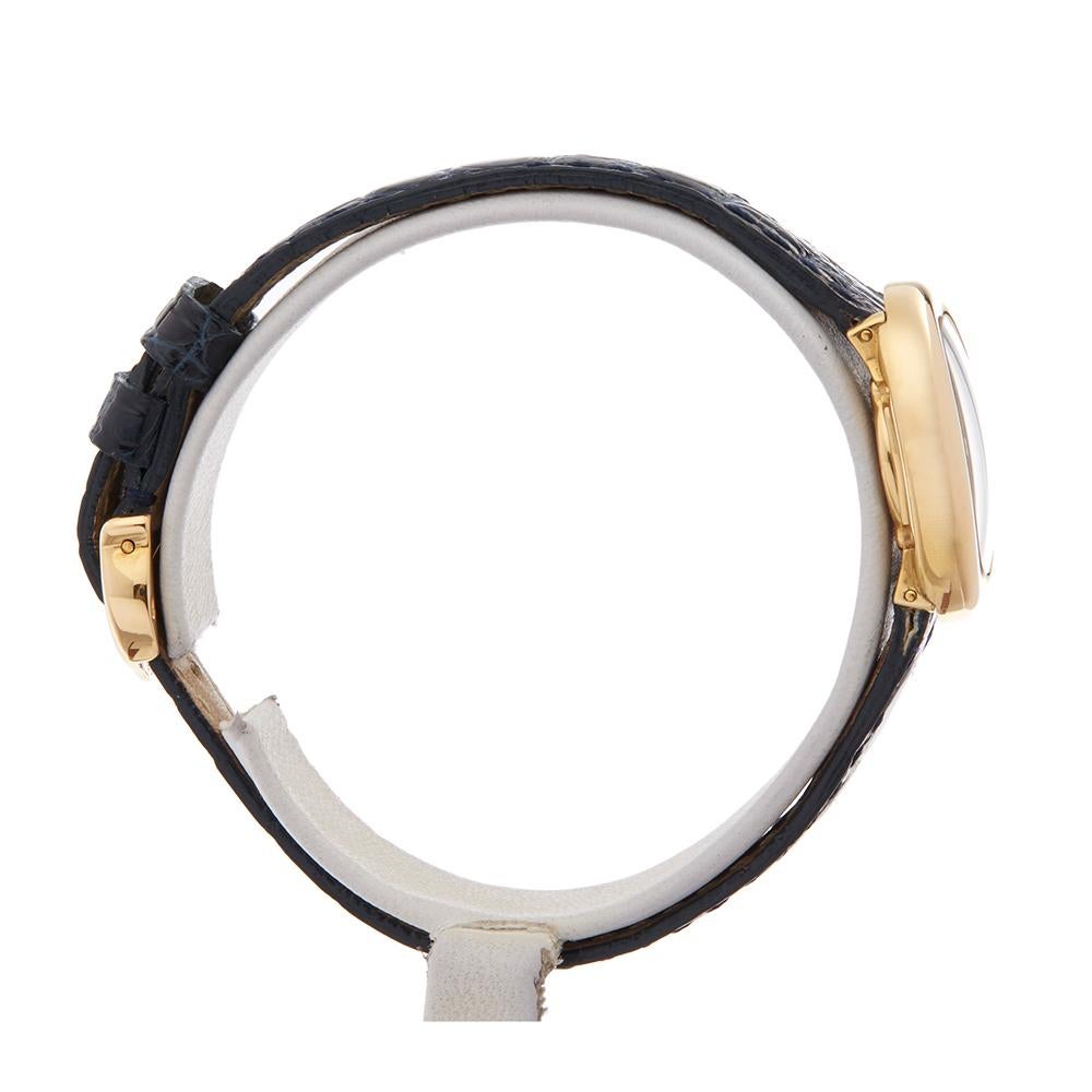 Women's 2010's Cartier Baignoire Mini Yellow Gold W1536699 Wristwatch