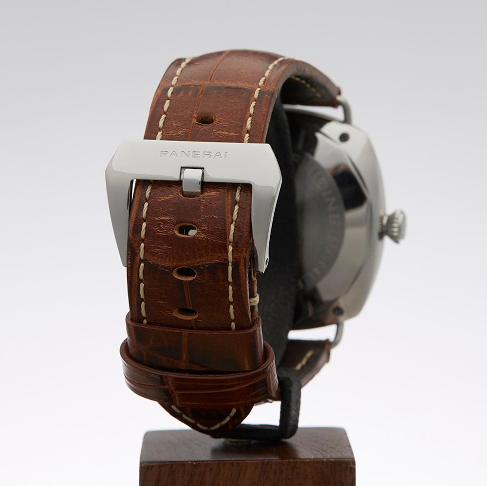 2009 Panerai Radiomir Black Seal Stainless Steel PAM00287 Wristwatch 2