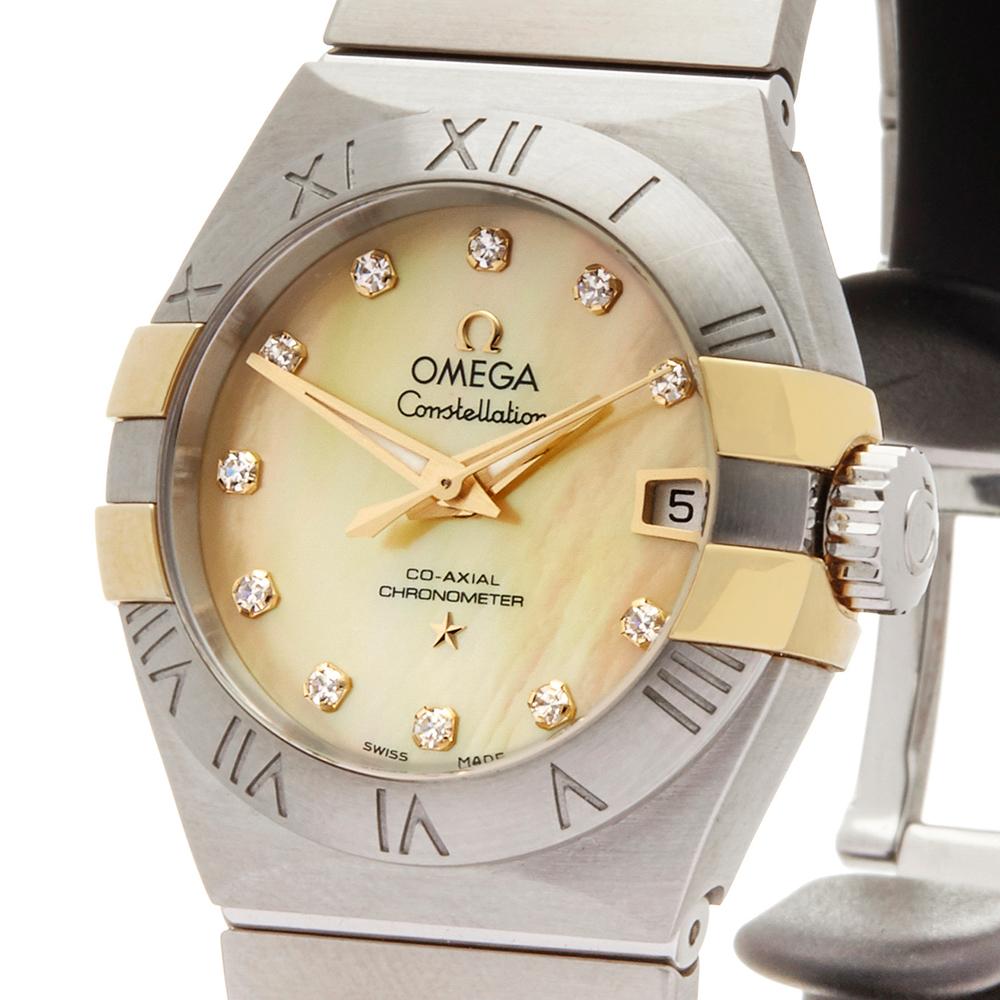 2017 Omega Constellation Steel & Yellow Gold 123.20.27.20.57.003 Wristwatch 2